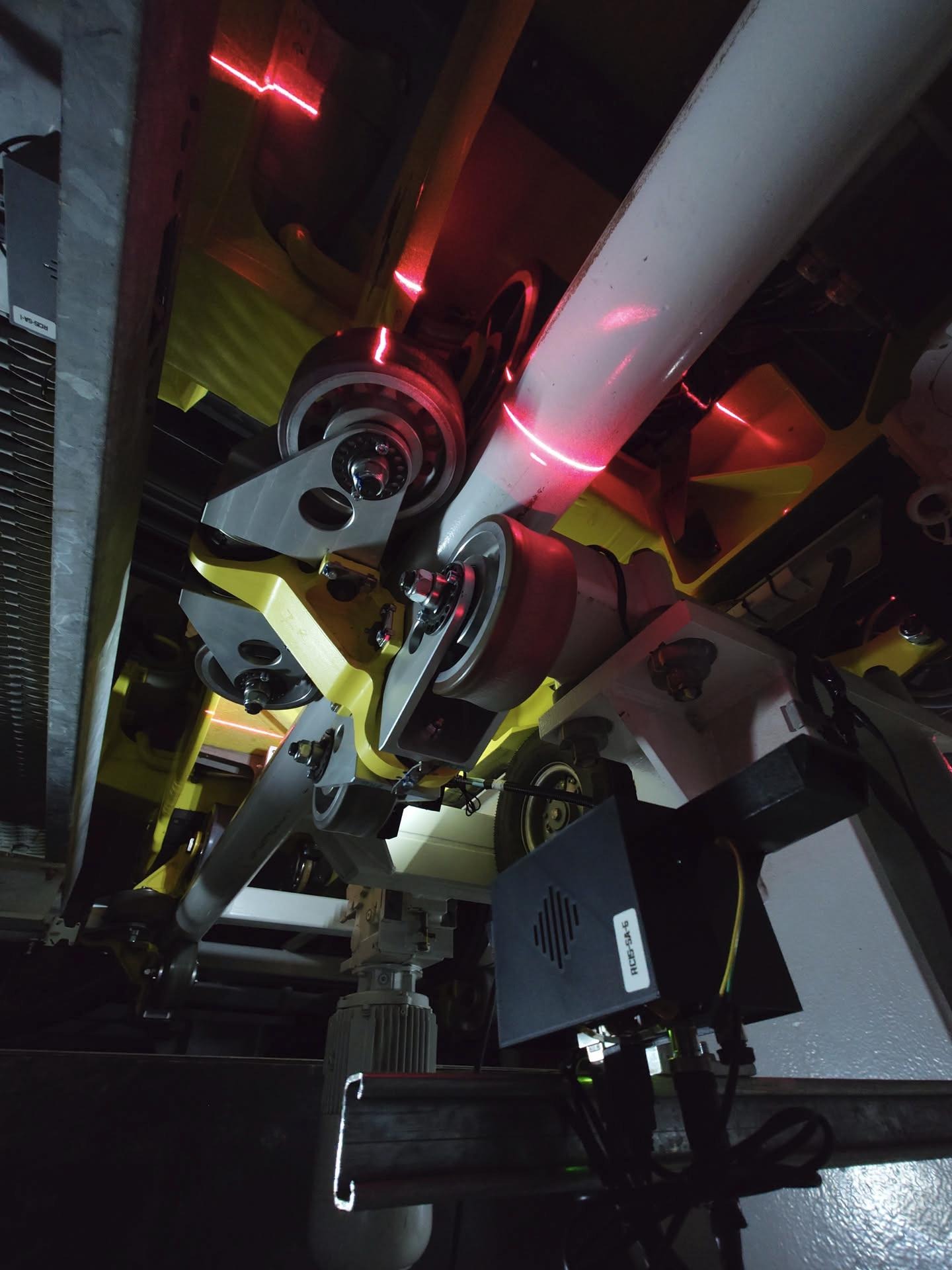 Laser Under Track